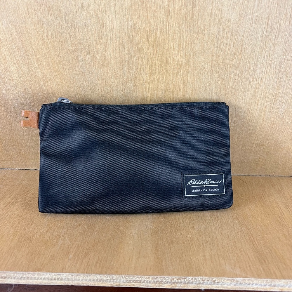 Eddie Bauer Black Wristlet